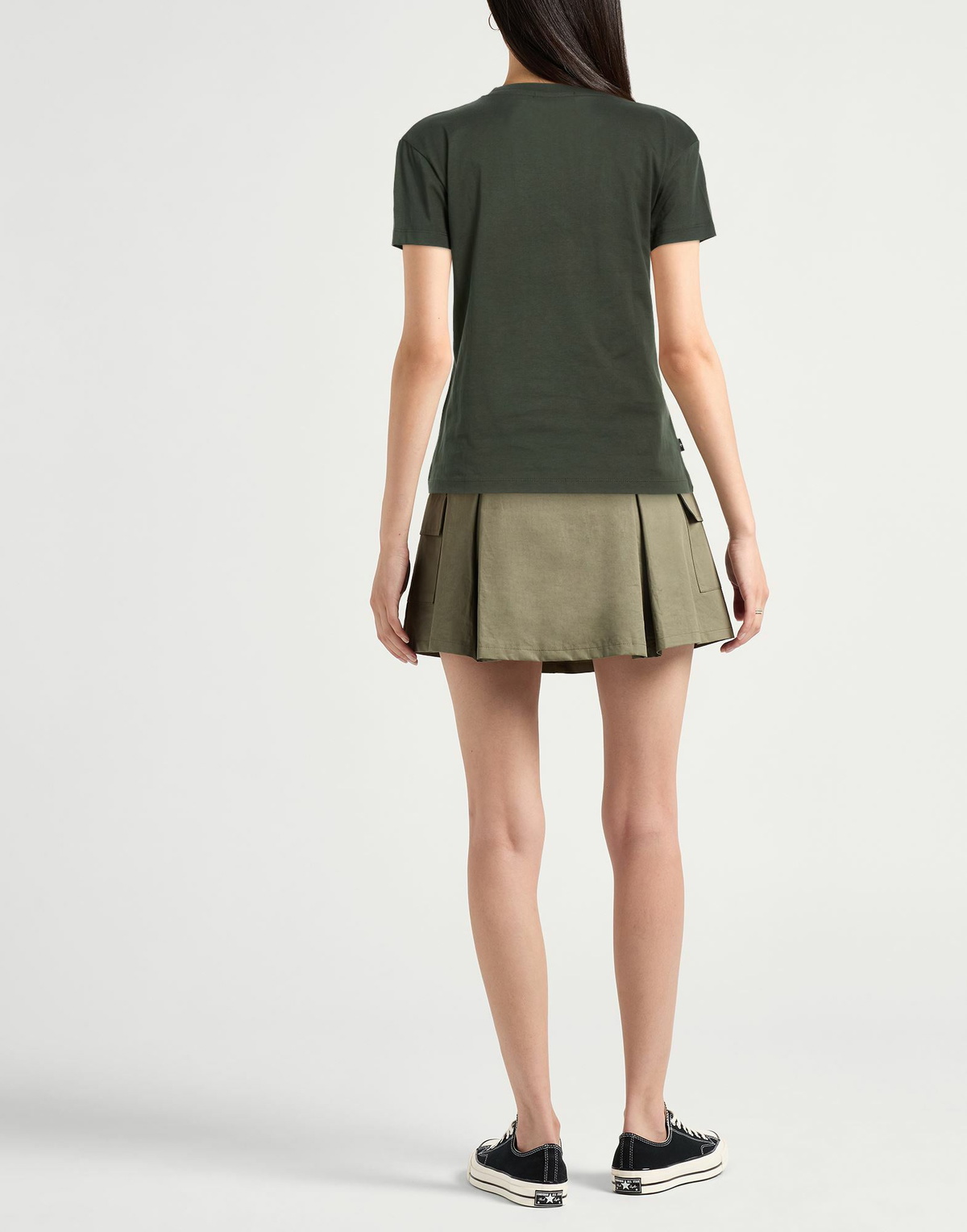 Shoe Womens T-shirt Military in Green