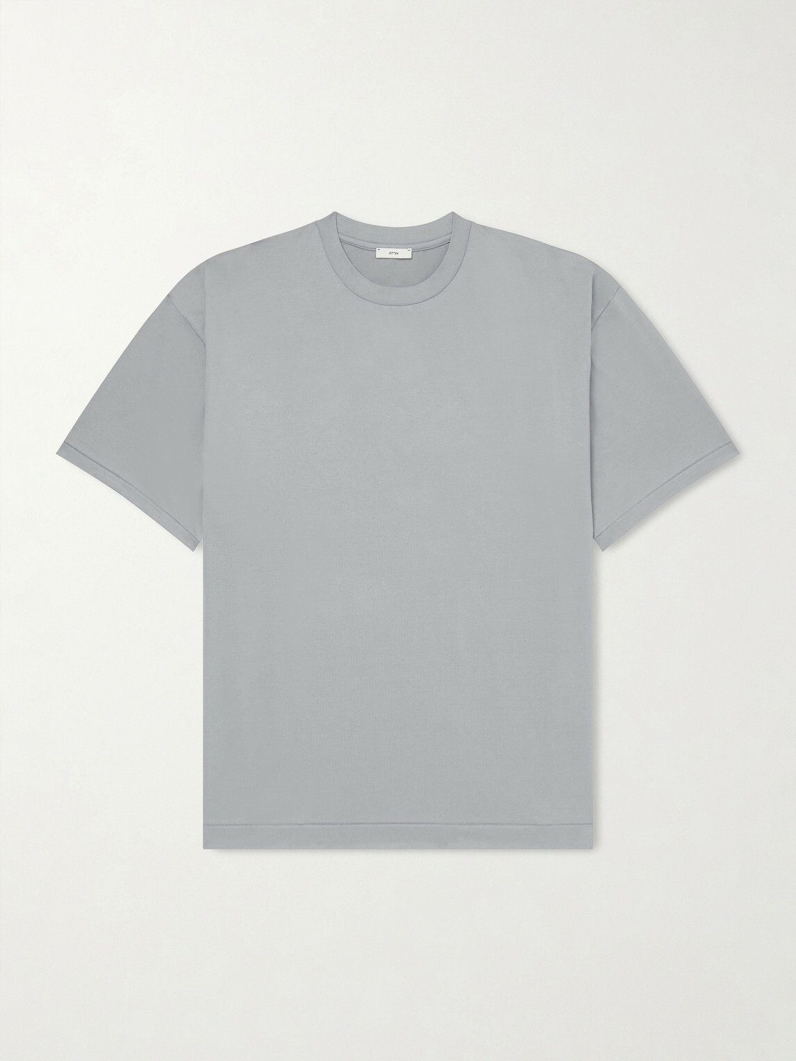 ATON - Oversized Cotton-Jersey T-Shirt - Green