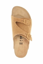 BIRKENSTOCK beige suede zurich sandals with adjustable buckles Beige