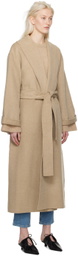 by Malene Birger Taupe Trullem Coat