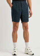 Oliver Spencer Osborne Linen Shorts Navy