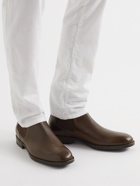 TOM FORD - Robert Polished-Leather Chelsea Boots - Brown