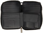 Yohji Yamamoto Black Small Fastener Wallet