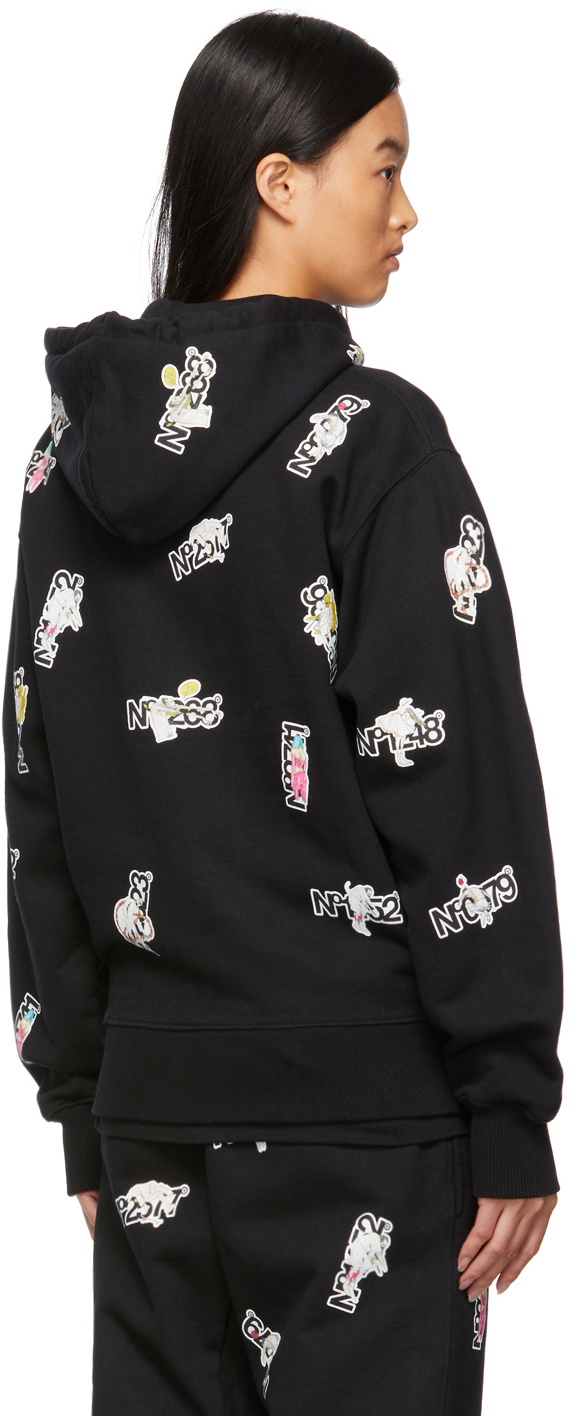 Aitor Throup’s TheDSA Black Sticker Series Hoodie