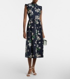 Erdem Floral cotton midi dress