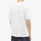 And Wander Men's Naoki Ishikawa The Void T-Shirt in White