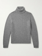 Anderson & Sheppard - Cashmere Rollneck Sweater - Gray