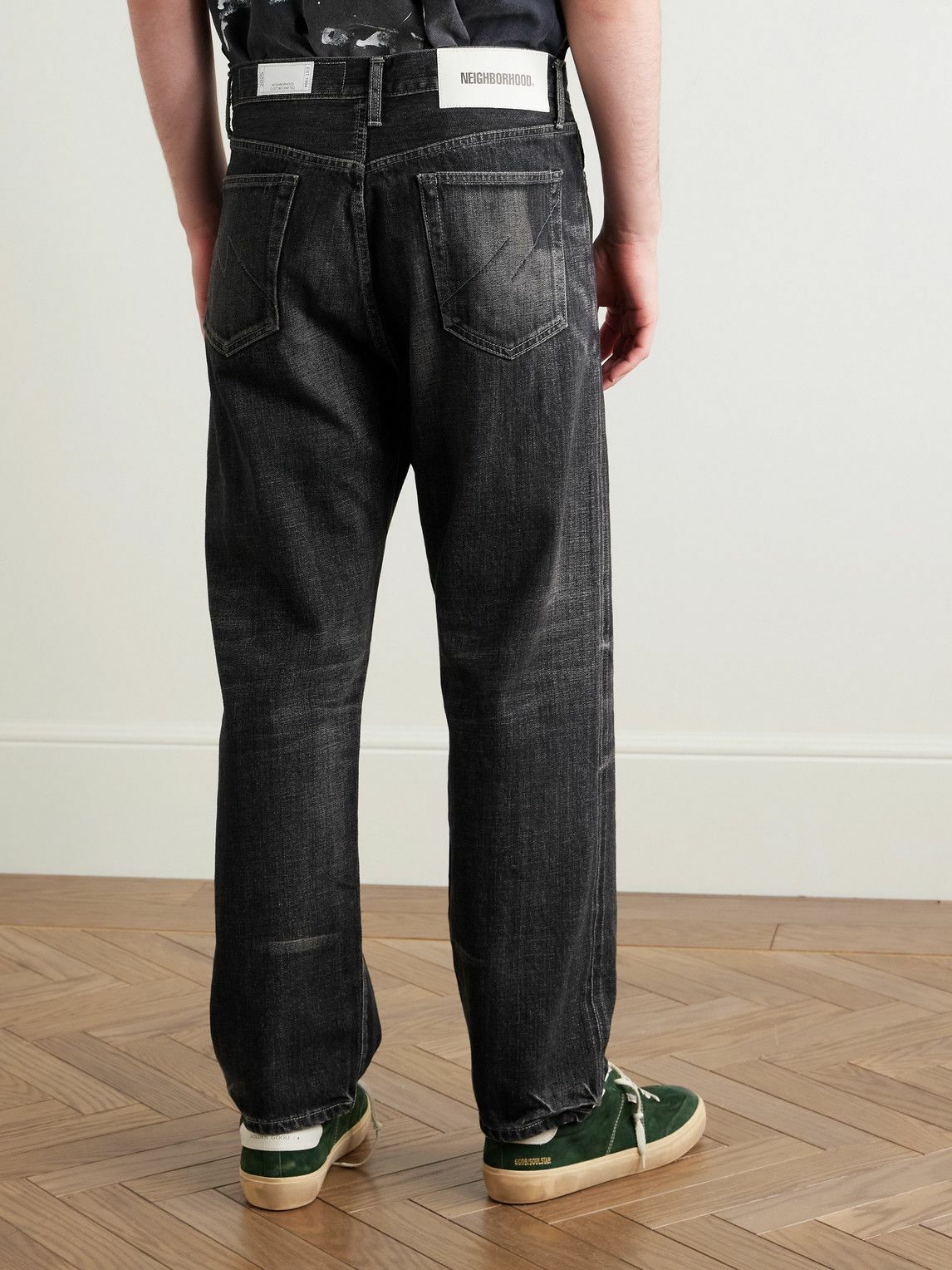 Neighborhood - DP Basic Straight-Leg Selvedge Jeans - Black