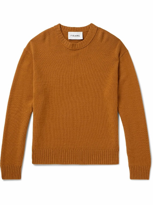 Photo: FRAME - Cashmere Sweater - Brown