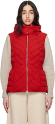 MACKAGE Red Hoshi Hooded Light Down Vest