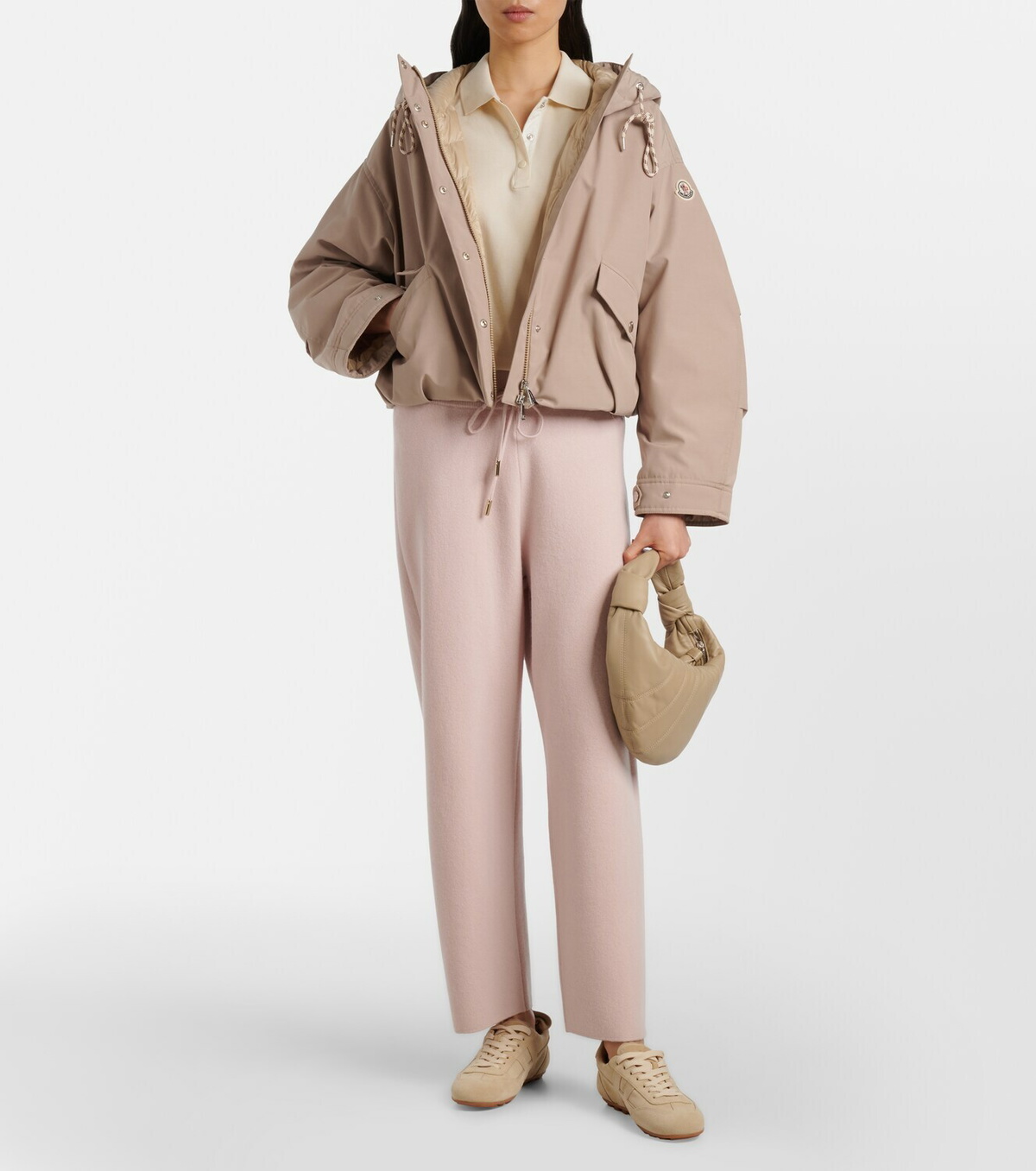 Moncler Wool and cashmere sweatpants