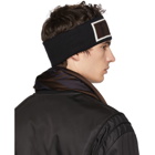 Fendi Black Logo Headband