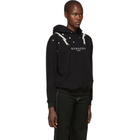 Givenchy Black Gemini Logo Hoodie