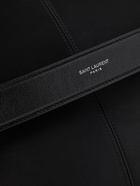 SAINT LAURENT - Logo-Print Leather-Trimmed ECONYL Holdall