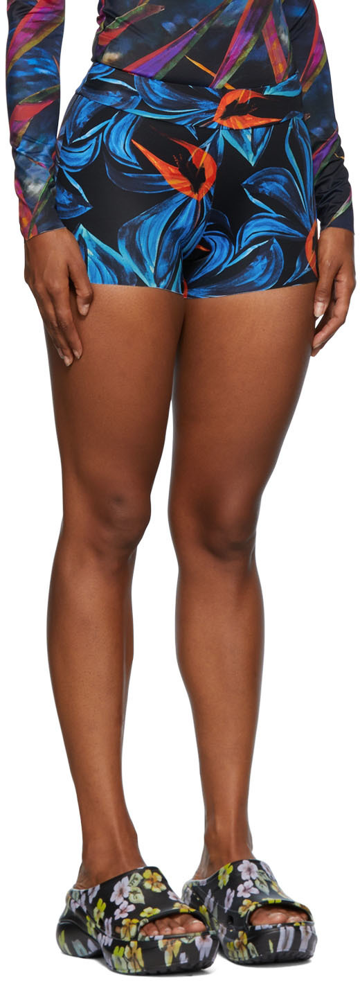Louisa Ballou SSENSE Exclusive Black Bike Shorts