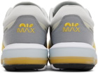 Nike Gray & Yellow Air Max Motif Sneakers