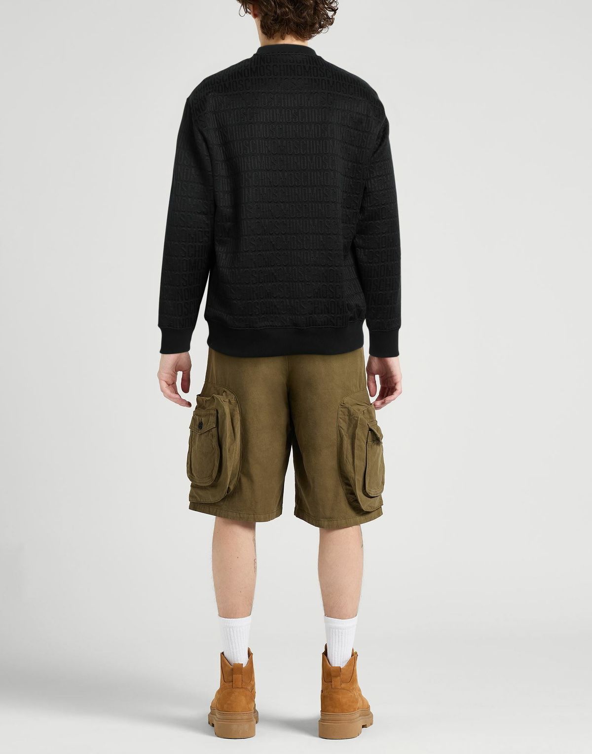 Moschino Mens Sweatshirt in Black