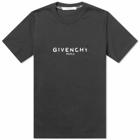 Givenchy Men's Paris Logo T-Shirt in Black
