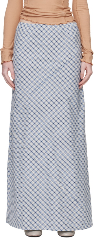 Photo: Baserange Blue Larva Maxi Skirt