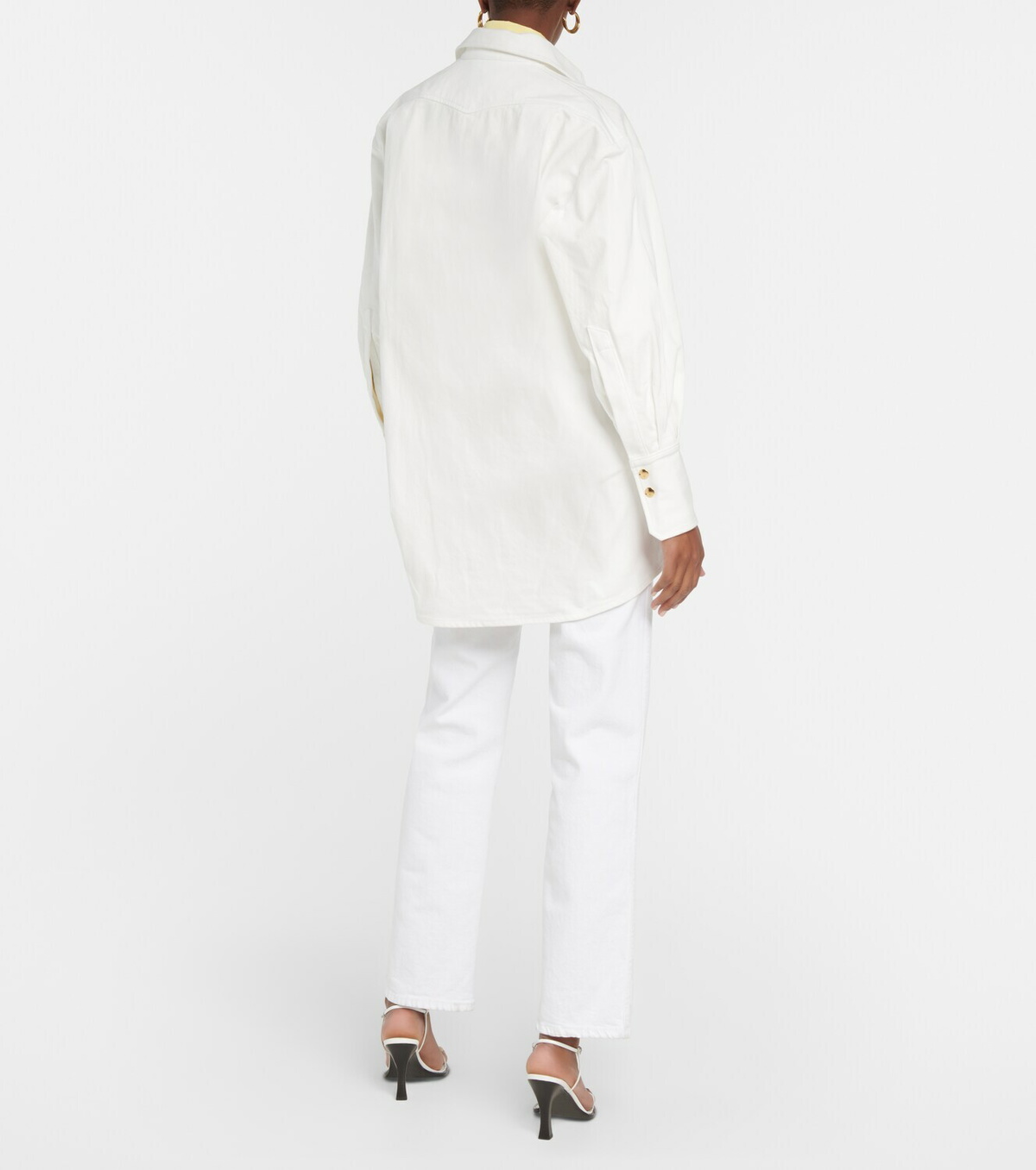 Patou Oversized denim shirt