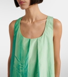 Loewe Printed leather minidress
