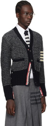 Thom Browne Navy 4-Bar Cardigan