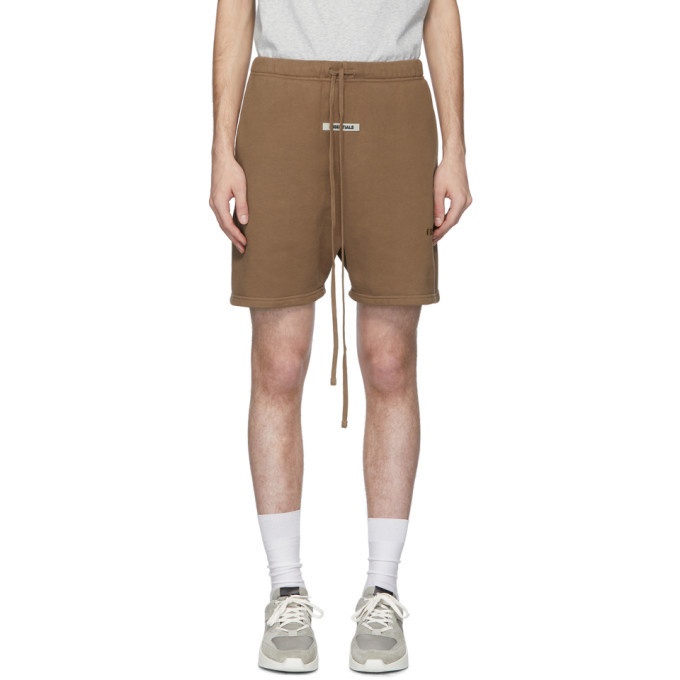 Photo: Essentials Tan Sweat Shorts