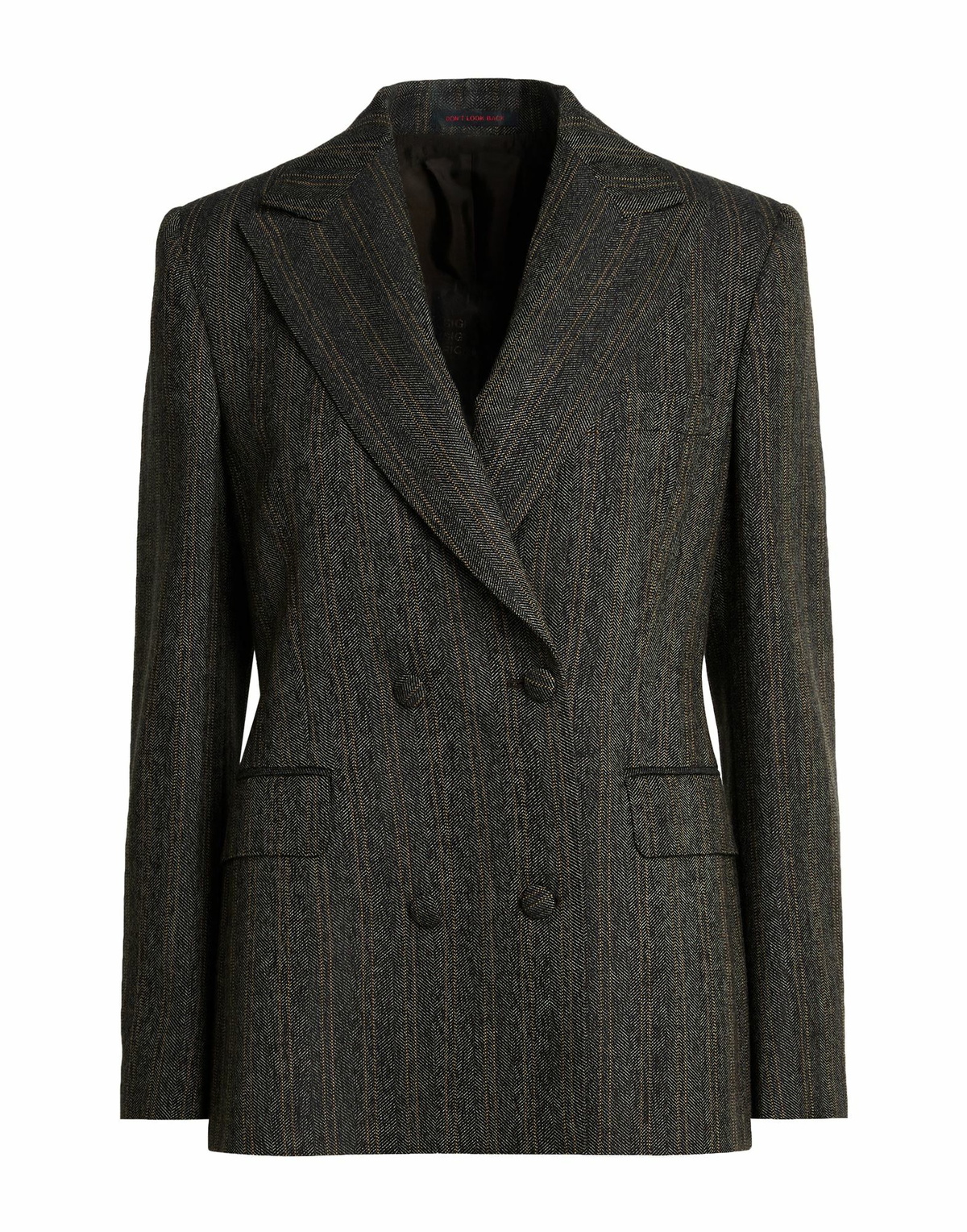 The Gigi Womens Blazer Dark in Brown