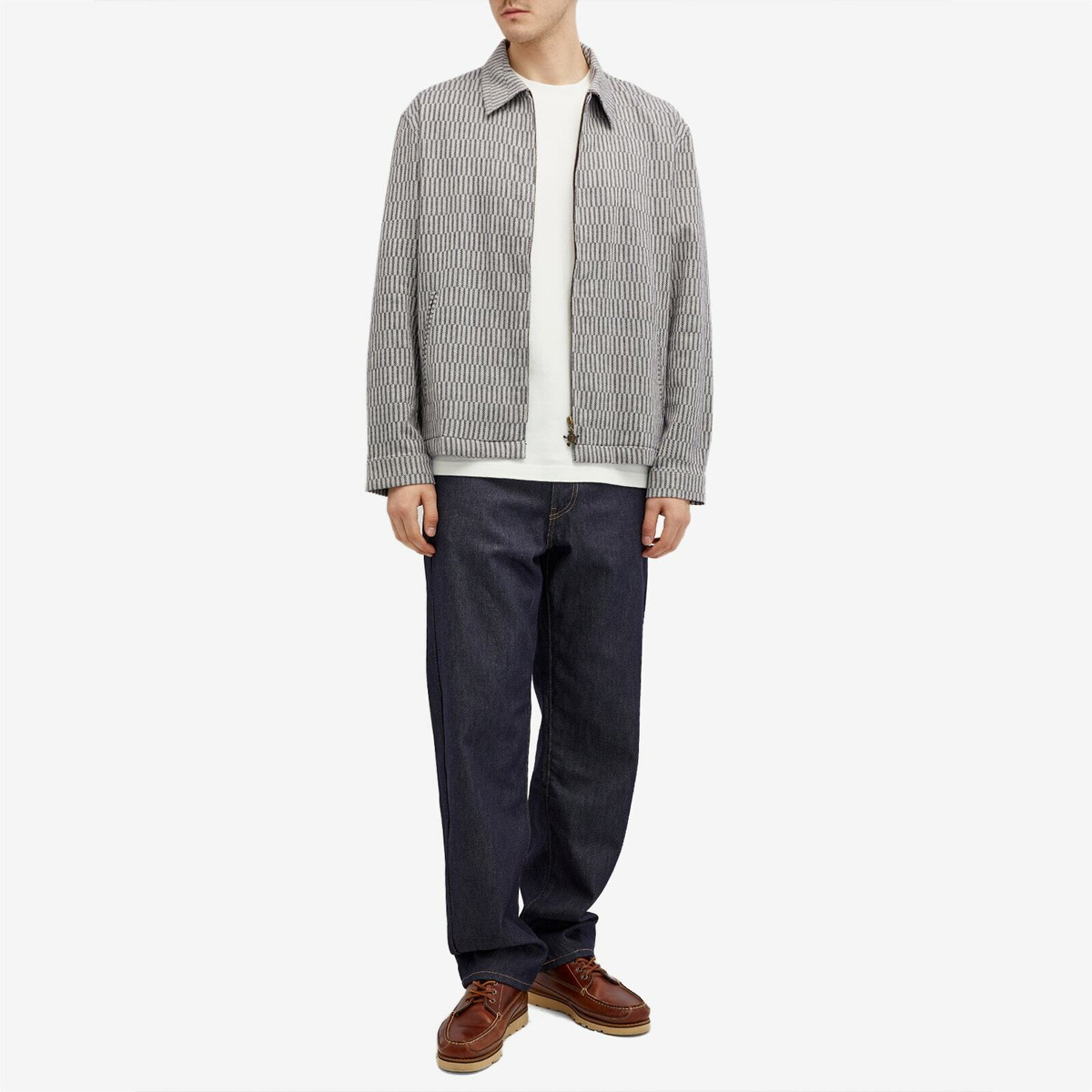 Bram's Fruit Men's Teacloth Overshirt in Navy