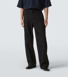 Loewe Cotton and silk cargo pants