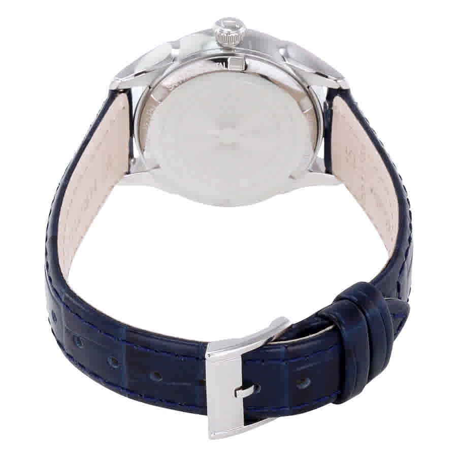 Hamilton Jazzmaster Silver Dial Blue Leather Ladies Watch H42211655