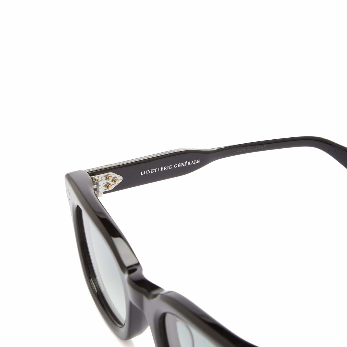 Lunetterie Générale One More Night Sunglasses in Black/Palladium 