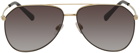 Dolce & Gabbana Gold & Black Gradient 0DG2244 Sunglasses