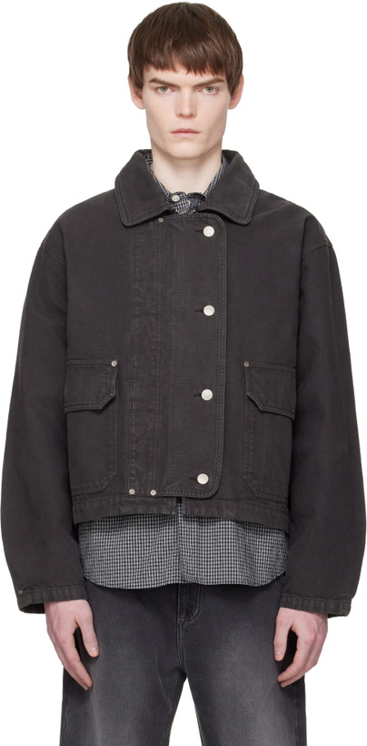 Photo: mfpen Black Courier Jacket