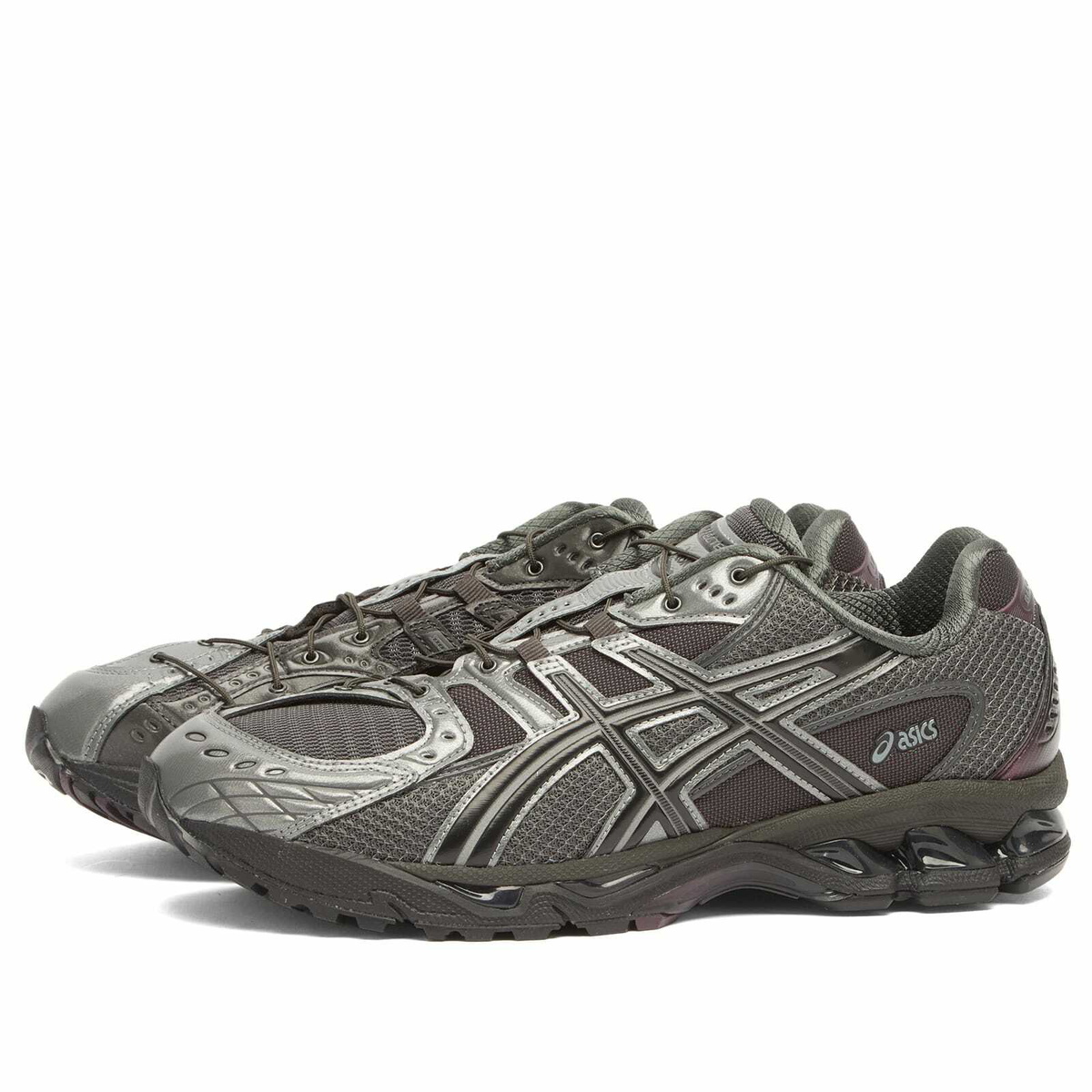 Asics x Unaffected Gel Nimbus 10.1 Sneaker in Gunmetal/Black