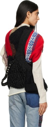 Junya Watanabe Multicolor Patchwork Cardigan