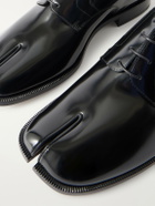 Maison Margiela - Tabi Leather Derby Shoes - Black