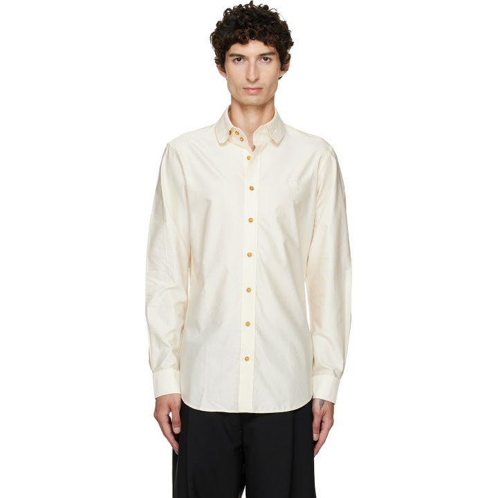 Photo: Vivienne Westwood Off-White Two Button Krall Shirt