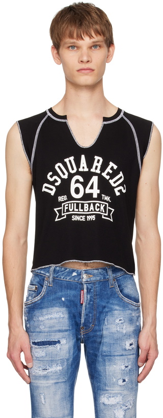 Photo: Dsquared2 Black Darlin' Tank Top