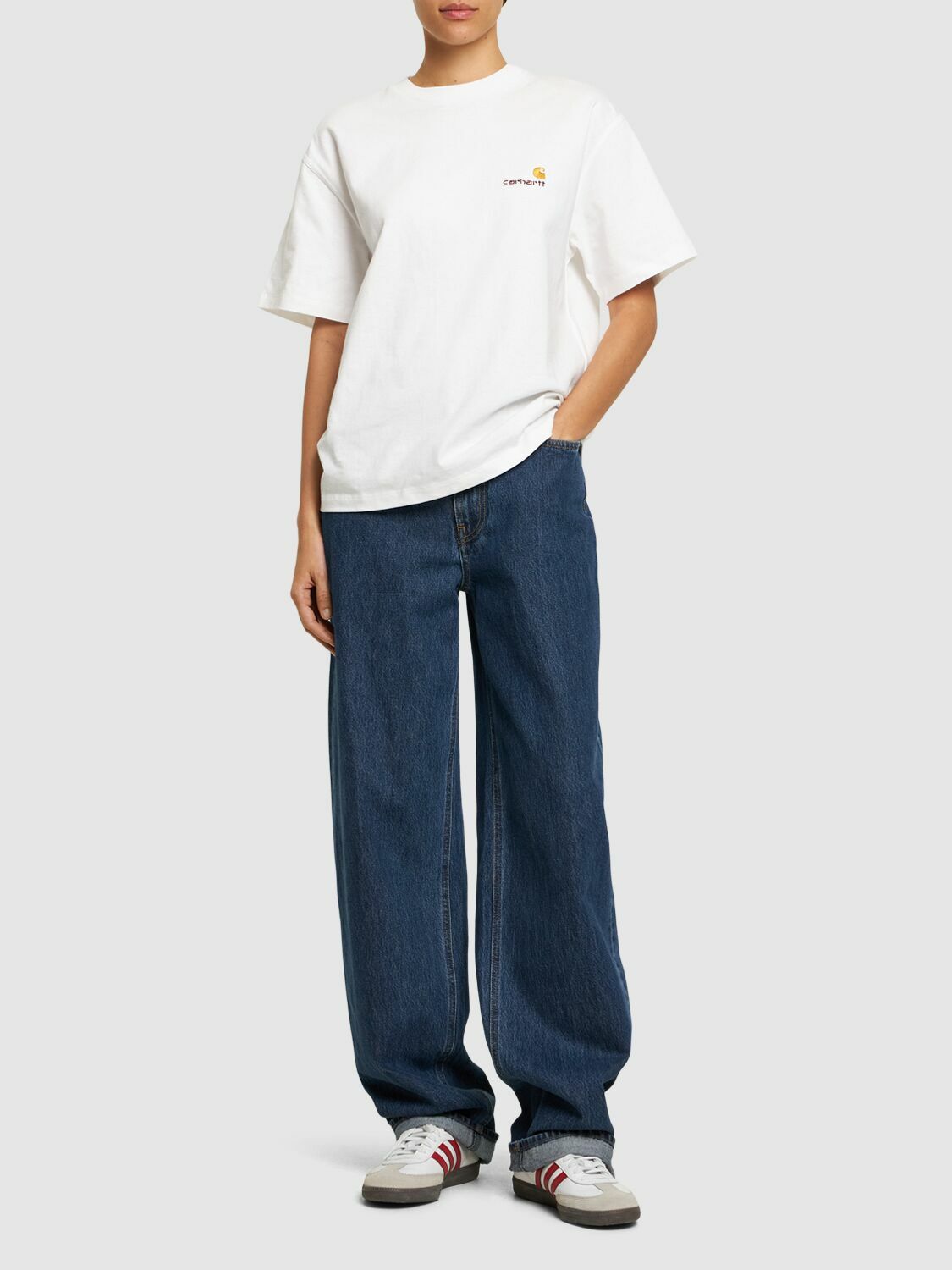 CARHARTT WIP - American Script Loose Fit T-shirt Carhartt WIP