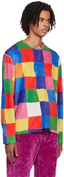 SUNNEI Multicolor Checked Long Sleeve T-Shirt