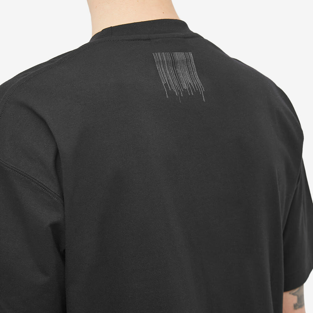 VTMNTS DRIPPING BARCODEＴシャツ VTMNTS Men's Dripping Barcode T-Shirt in Black VTMNTS