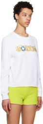 Moschino White Nautical Sweatshirt