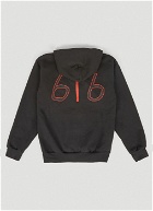615 Hooded Sweatshirt in Black