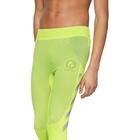 Off-White Yellow Seamless Running Off Active Leggings