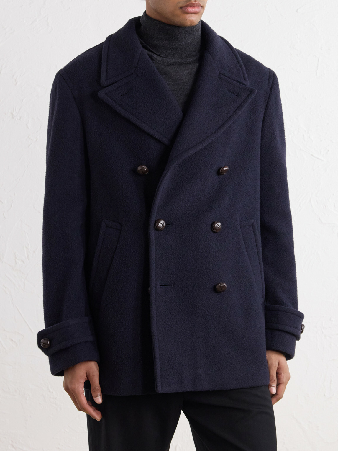 Slowear - Montedoro Wool-Blend Coat - Blue