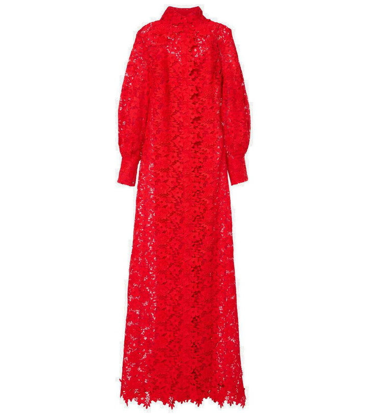 Photo: Safiyaa Salma lace belted shirt dress