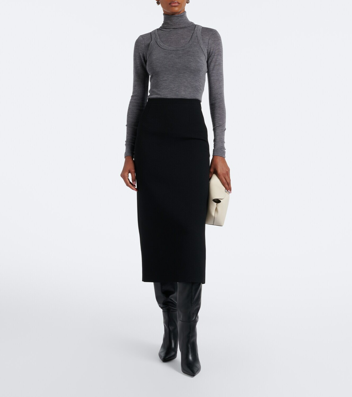Róhe Wool jersey tank top