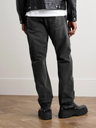 Balmain - Straight-Leg Distressed Jeans - Black