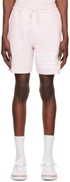 Thom Browne Pink Cotton Shorts